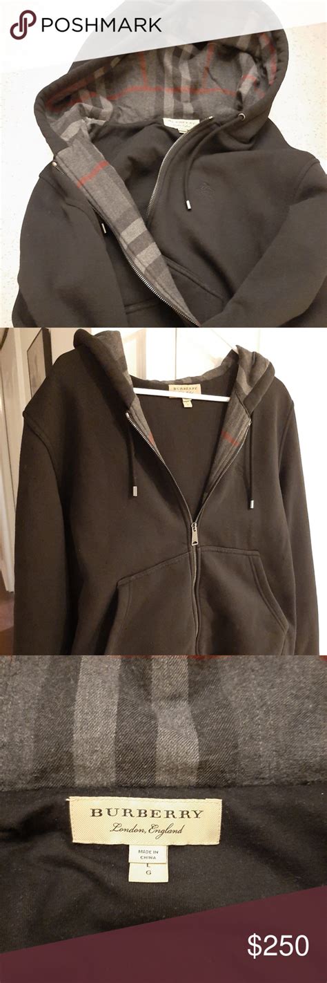 burberry hoodier|authentic burberry hoodie.